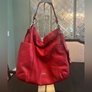 Coach F31323 Leather Shoulder Bag